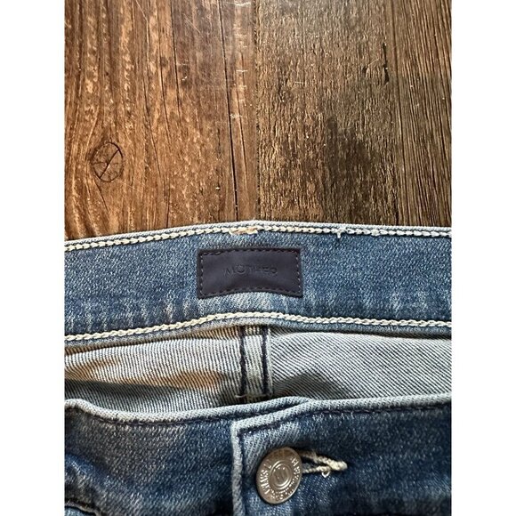 Mother The Rascal Ankle Chew Jeans In Learning To Hula Size 30 - Picture 3 of 9